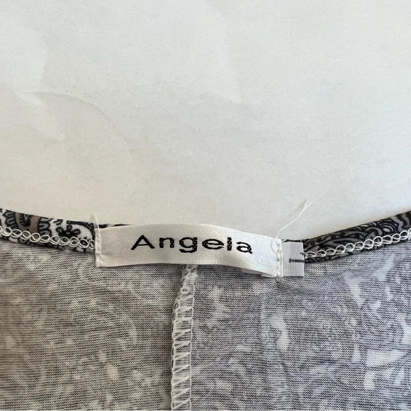 Angela Boho Floral Summer Blouse Women’s Size Large NWOT - Picture 7 of 7